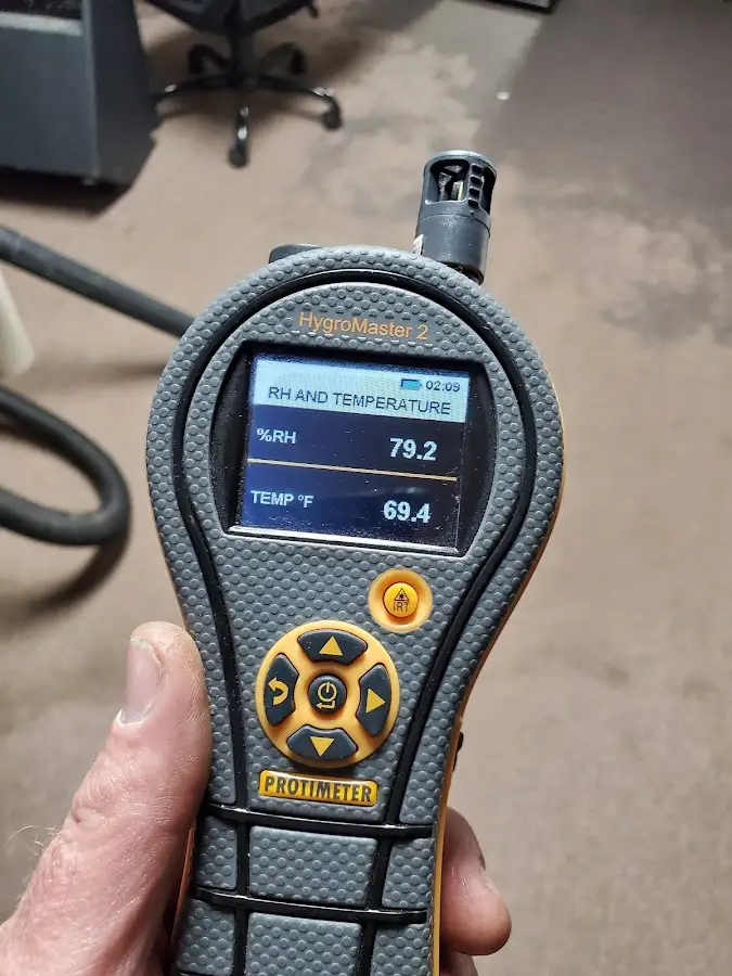 Moisture meter humidity assessment for Mold Remediation & Removal in Chino